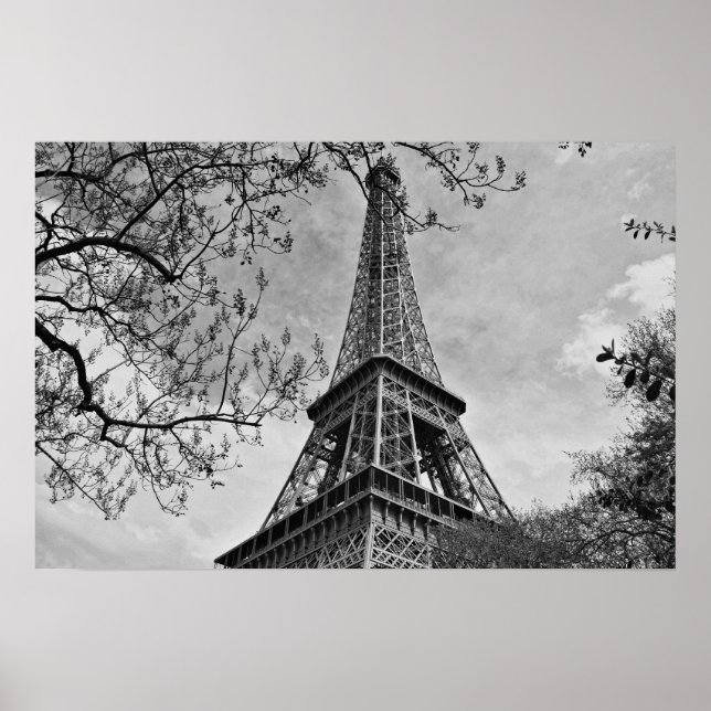 Poster Meia torre Eiffel (Frente)