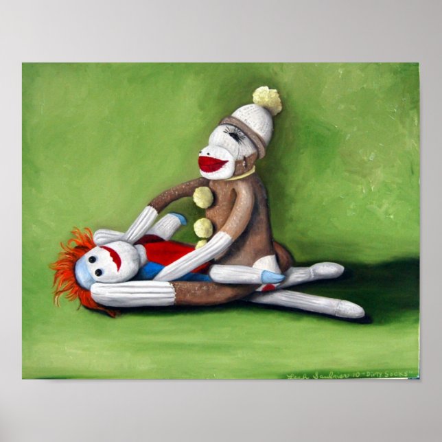 Poster Meias sujas (Frente)