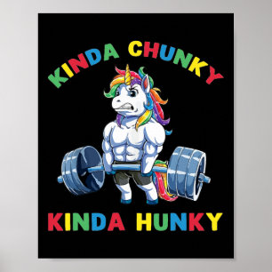 Poster Meio Chunky Tipo Horrível, Bodybuildin