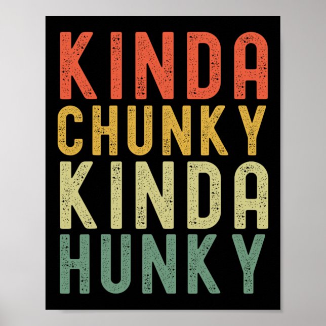 Poster Meio Chunky Tipo Horrível, Bodybuildin (Frente)
