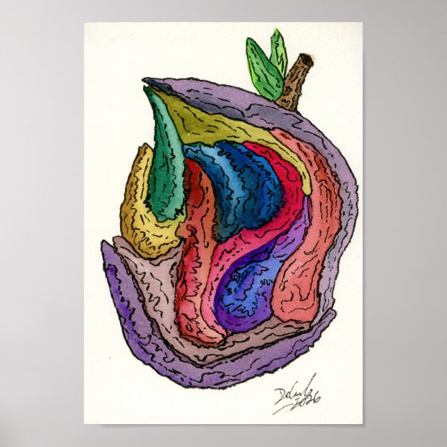 Poster Meio Comido (Frente)