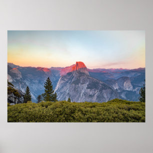 Poster Meio parque nacional da abóbada Yosemite