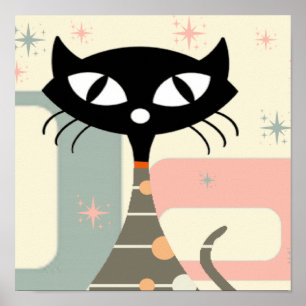 Poster Meio século do Médio do século moderno