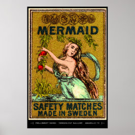 Poster Meio século Matchbox Cobrir Art