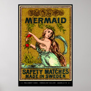 Poster Meio século Matchbox Cobrir Art