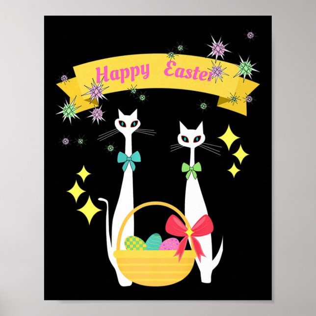 Poster Meio século Moderno da era atômica — castor feliz  (Frente)