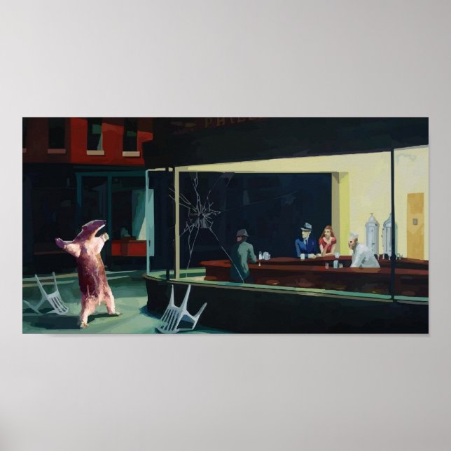 Poster Mel Badger (Frente)