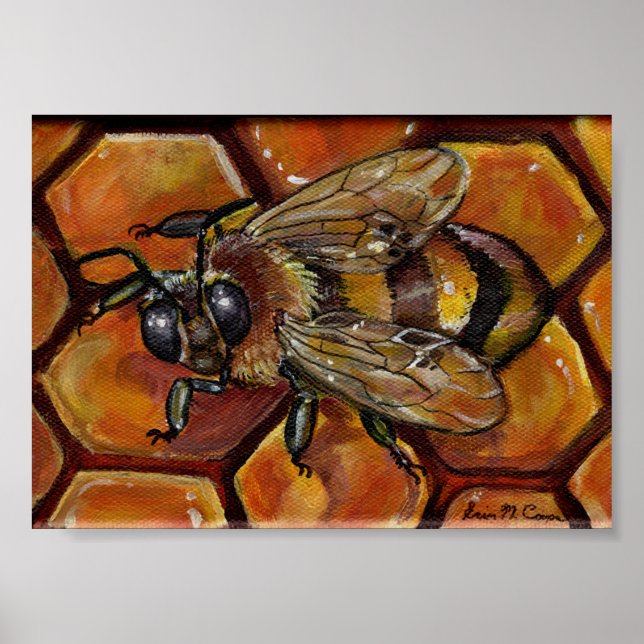 Poster Mel Bee Painting (Frente)
