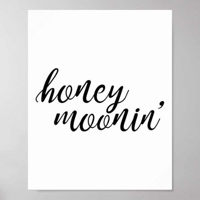 Poster Mel Moonin Bride E Groove Honeymoon Premium _1 (Frente)