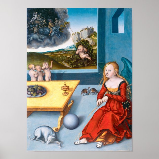 Poster Melancholia | Lucas Cranach, o Velho | (Frente)