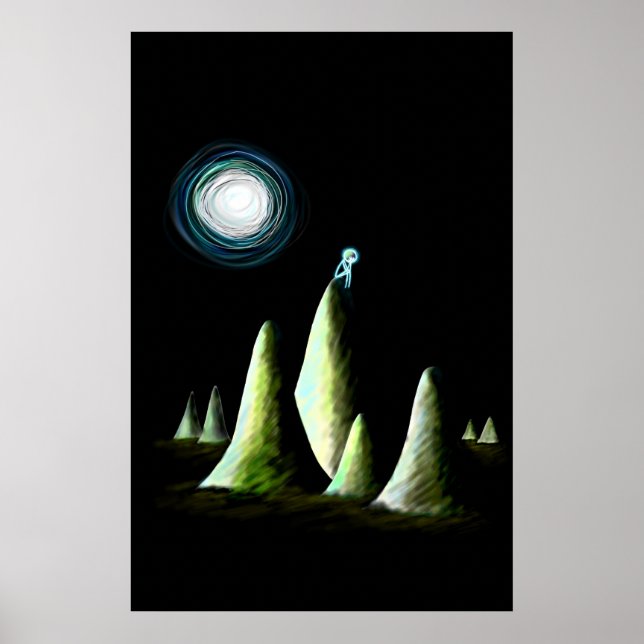 Póster Melancholy Hill (Edição de 1rua) (Frente)