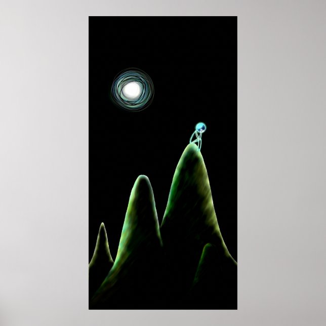 Póster Melancholy Hill (Edição do segundo) (Frente)