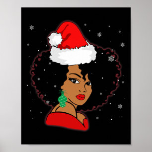 Poster Melanina americana negra