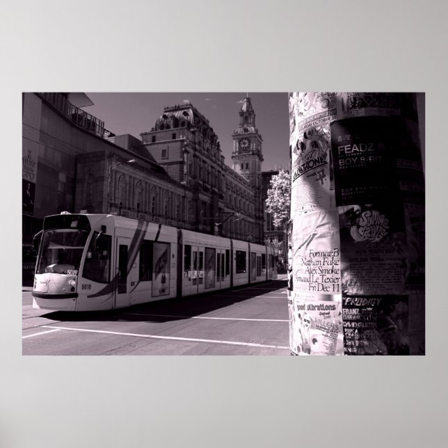 Póster MelbourneTram (Frente)