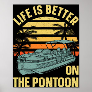 Poster Melhor Arte de Capitão de Pontão Para Homens Mulhe