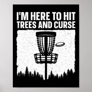 Poster Melhor Arte de Disc Golf Para Homens Mulheres Joga