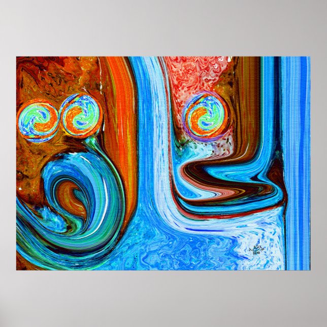 Póster Melhor Arte Islâmica Moderna (Frente)