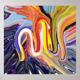 Póster Melhor Arte Islâmica Moderna