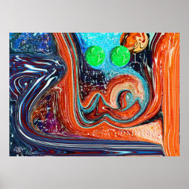 Poster Melhor Arte Islâmica Moderna