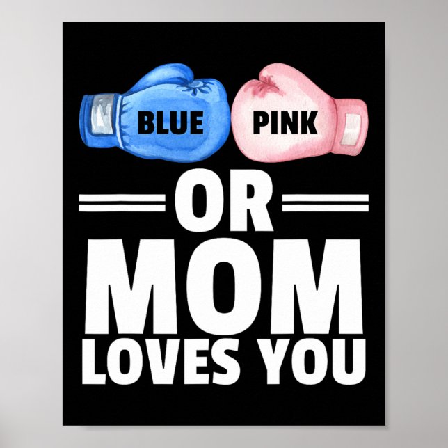 Poster Melhor Arte Para Crianças Mulheres Luvas Boxando S (Frente)