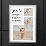 Poster Melhor Avô De Bela Bela Teve Colagem Moderna<br><div class="desc">Um presente moderno de "Melhor Vovô Nunca" é uma forma criativa e personalizada de mostrar seu apreço e amor pelo seu avô. Esse tipo de presente normalmente envolve o uso da tecnologia digital para compilar uma coleção de fotos e imagens que exibem momentos e memórias especiais que você compartilhou com...</div>