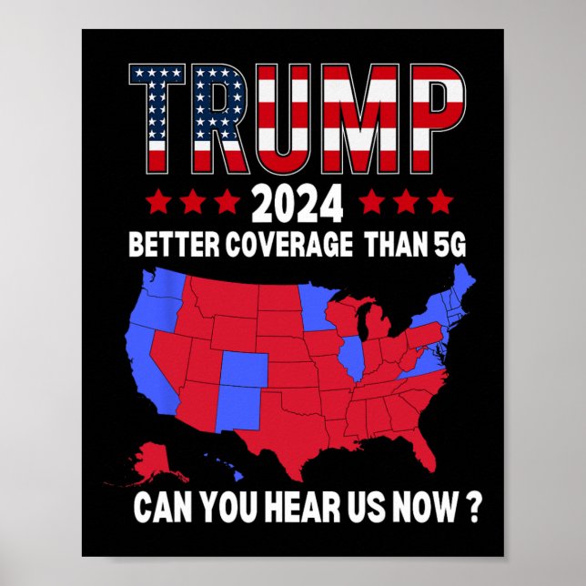 Poster Melhor Cobertura Do Que O Mapa Eleitoral Dos Eua T (Frente)