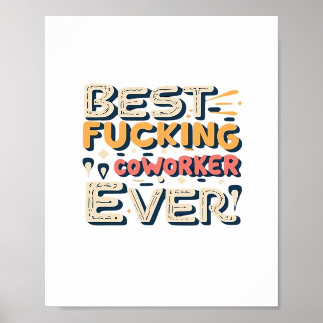 Poster Melhor Colega De Trabalho De Todos Os tempos, Cole (Frente)