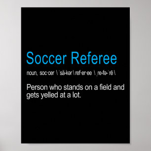 Poster Melhor definição hilária de árbitro de futebol div
