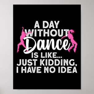 Poster Melhor Design De Dança Para Mulheres Dançarinas Da