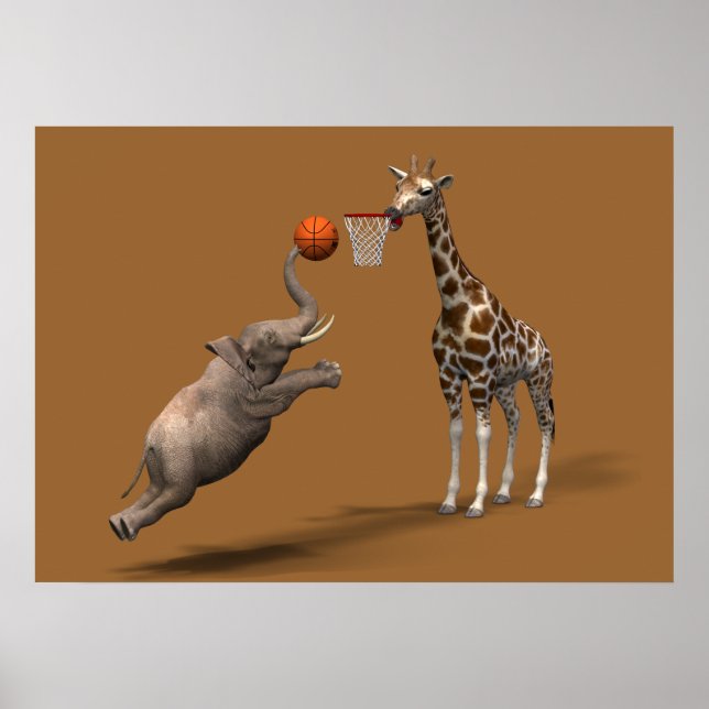 Póster Melhor Escorregador de Basquete (Frente)