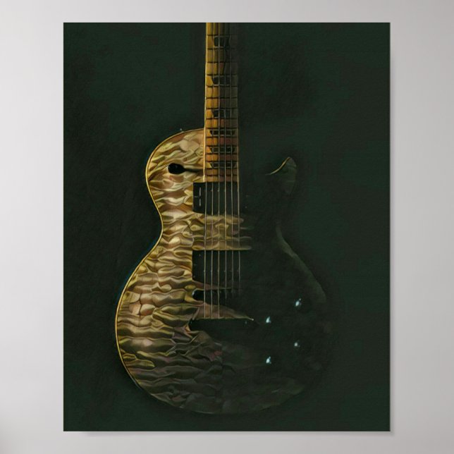 Poster Melhor guitarrista de sempre (Frente)