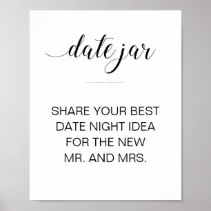 Póster Melhor Ideia De Encontro Para Os Newlyweds