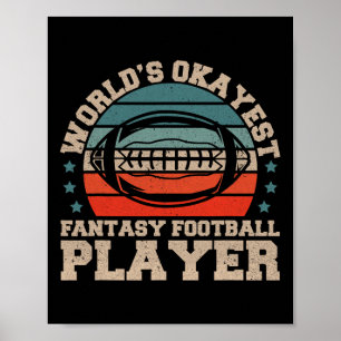 Poster Melhor jogador de futebol fantasia do mundo