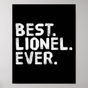 Poster Melhor. Lionel. Nunca. Piada G de Nome Personaliza