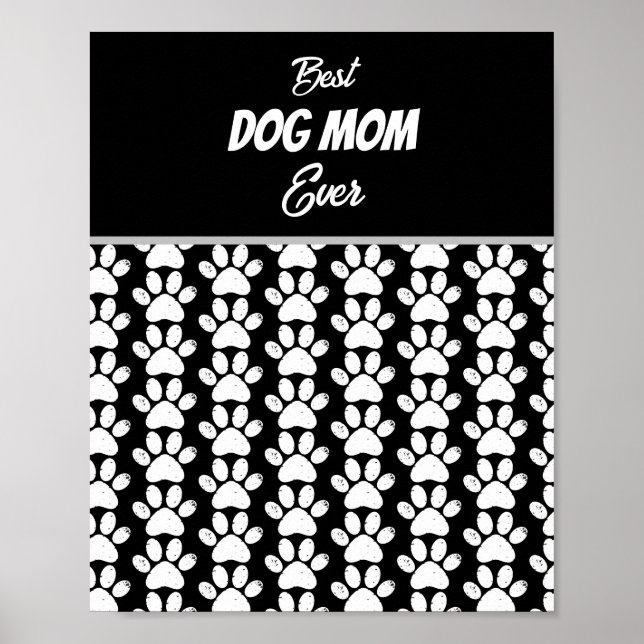 POSTER MELHOR MÃE DE CACHORRO DE TODAS (Frente)