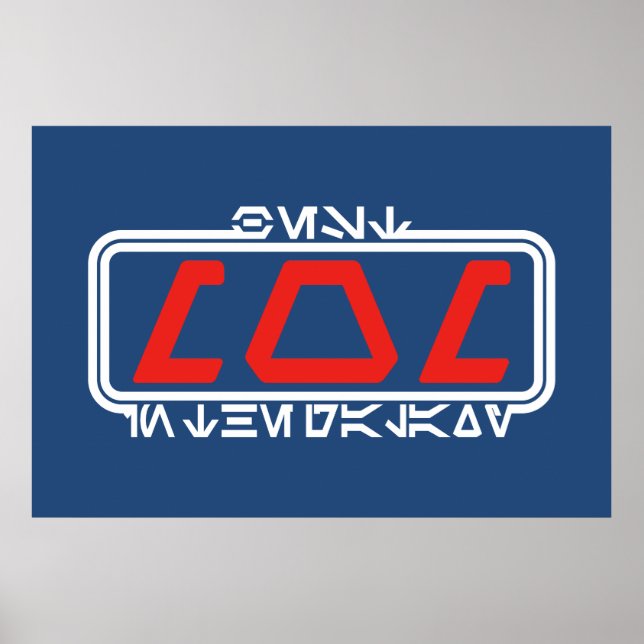 Poster Melhor mãe na Galáxia (Aurebesh) (Frente)