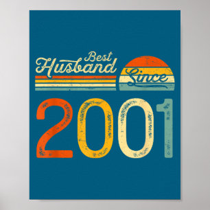 Poster Melhor Marido de Aniversário de 25 Anos de Casamen