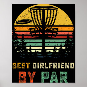 Poster Melhor Namorada Disc Golf Gf Frisbees Disco Golfis