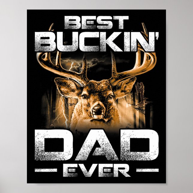 Poster Melhor Pai De Bolso Alguma Vez Camisa Caçadora De  (Frente)