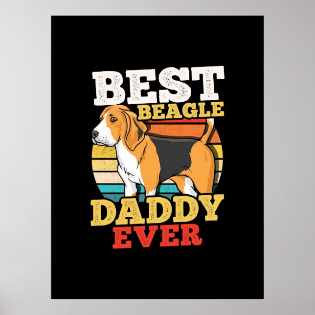 Poster Melhor Pai De Cachorro Já (Frente)