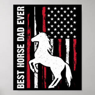 Poster Melhor Pai De Cavalo Nunca Andando De Vaqueiro Pad