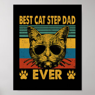 Poster Melhor Pai De Gato De Gato De Gato De Um Pai Engra