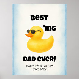 Poster Melhor Pai do Mundo | Dia dos Pais