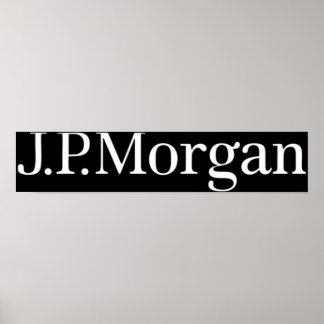 Poster MELHOR PARA O COMPRAR - Logotipo JP Morgan