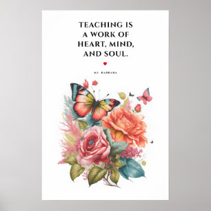 POSTER MELHOR PROFESSOR MODERNO ALGUMA VEZ ENSINANDO A ME