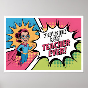 Poster Melhor Professora Do Mundo