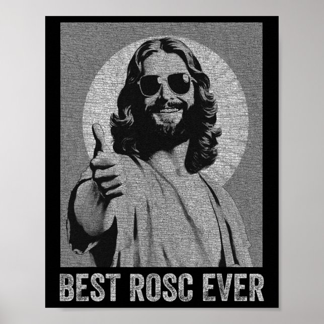 Poster Melhor Rosc De Páscoa Divertida Jesus Enfermeira M (Frente)