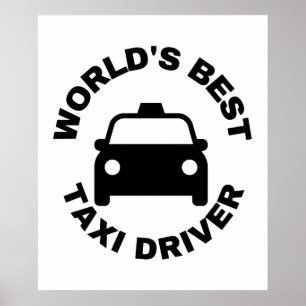 Poster melhor taxista do mundo