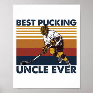 Poster Melhor Tio Pucking de Todos os Tempos Piada de Tio