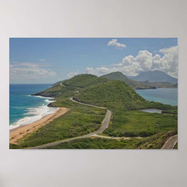 Póster Melhor vista em Ruas. Kitts (Frente)